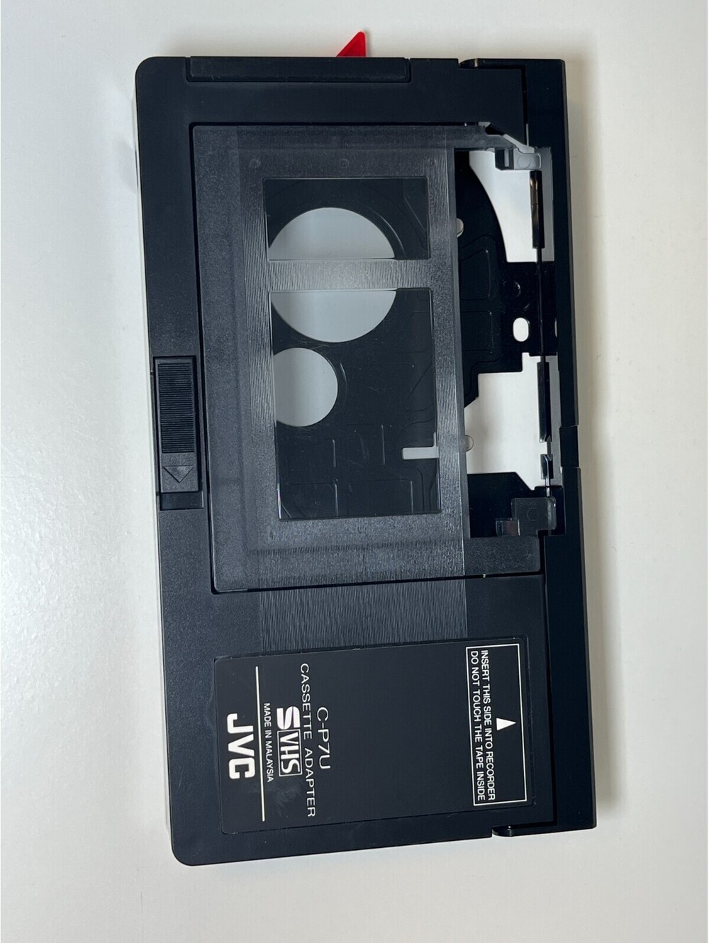 JVC C-P7U S-VHS Cassette Adapter VHS-C to VHS Motorized Made in Malaysia